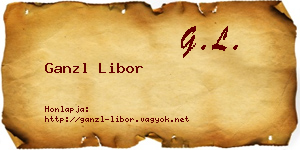 Ganzl Libor névjegykártya